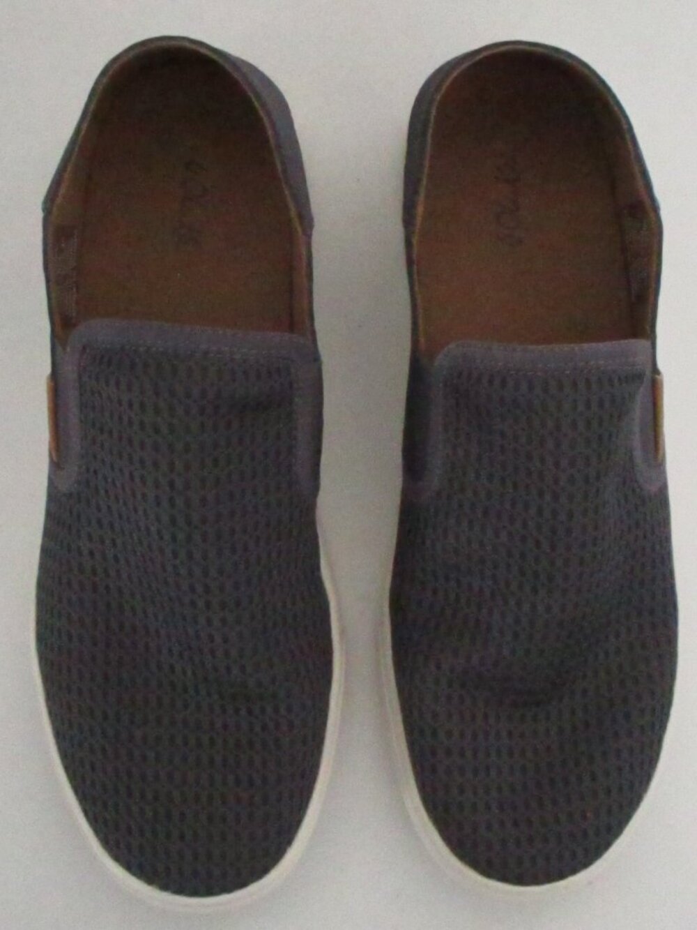 OluKai Pehuea Womens Gray Textile Mesh Casual Flat Loafer NWOB - Size 10M - Picture 5 of 7